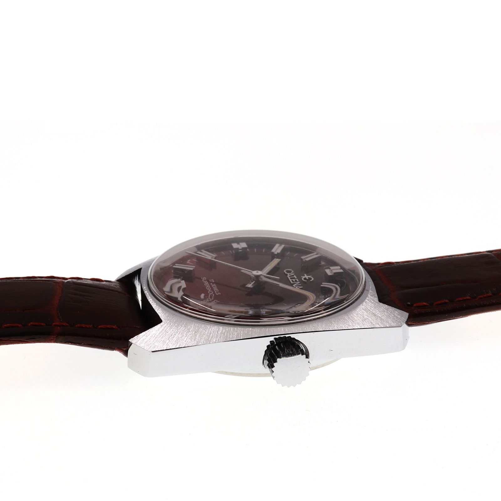 「CAIENA」date watch デッドストック1950s 手巻き スイス メンズ