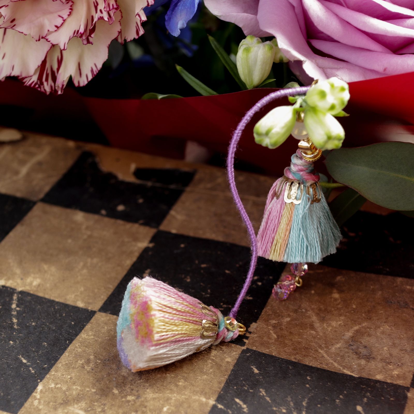 「Le conte de Pamellah つり鐘」イヤリング