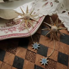 「Lucky goddess」ピアス オーストリア Swarovski