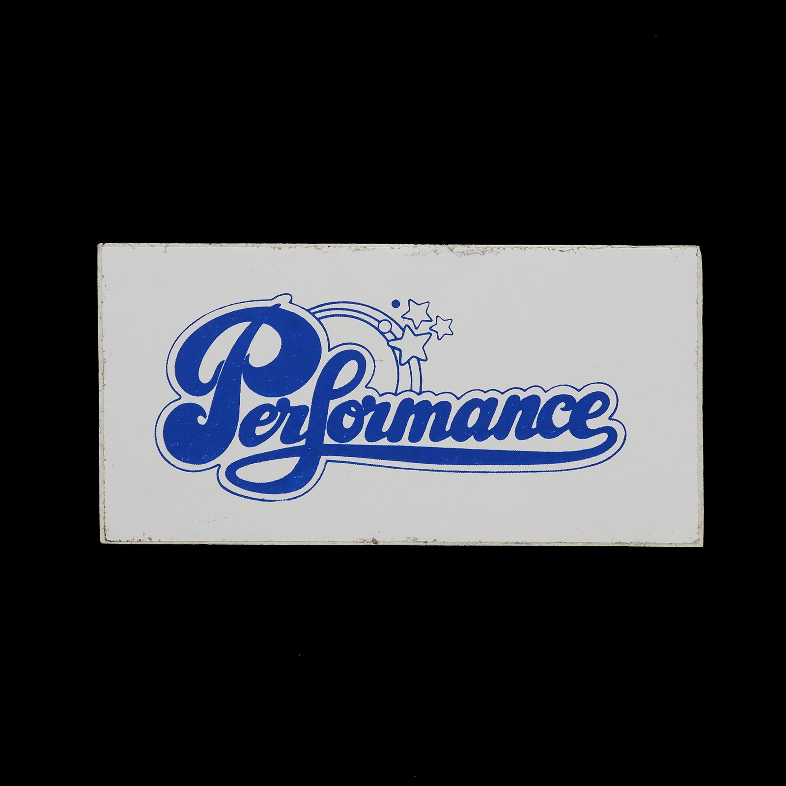 「Performance」ヴィンテージステッカー ヨーロッパ