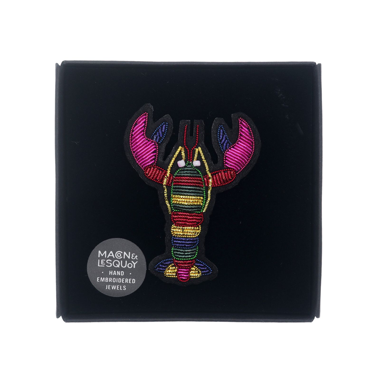 「Lobster in Pyjamas」ブローチ