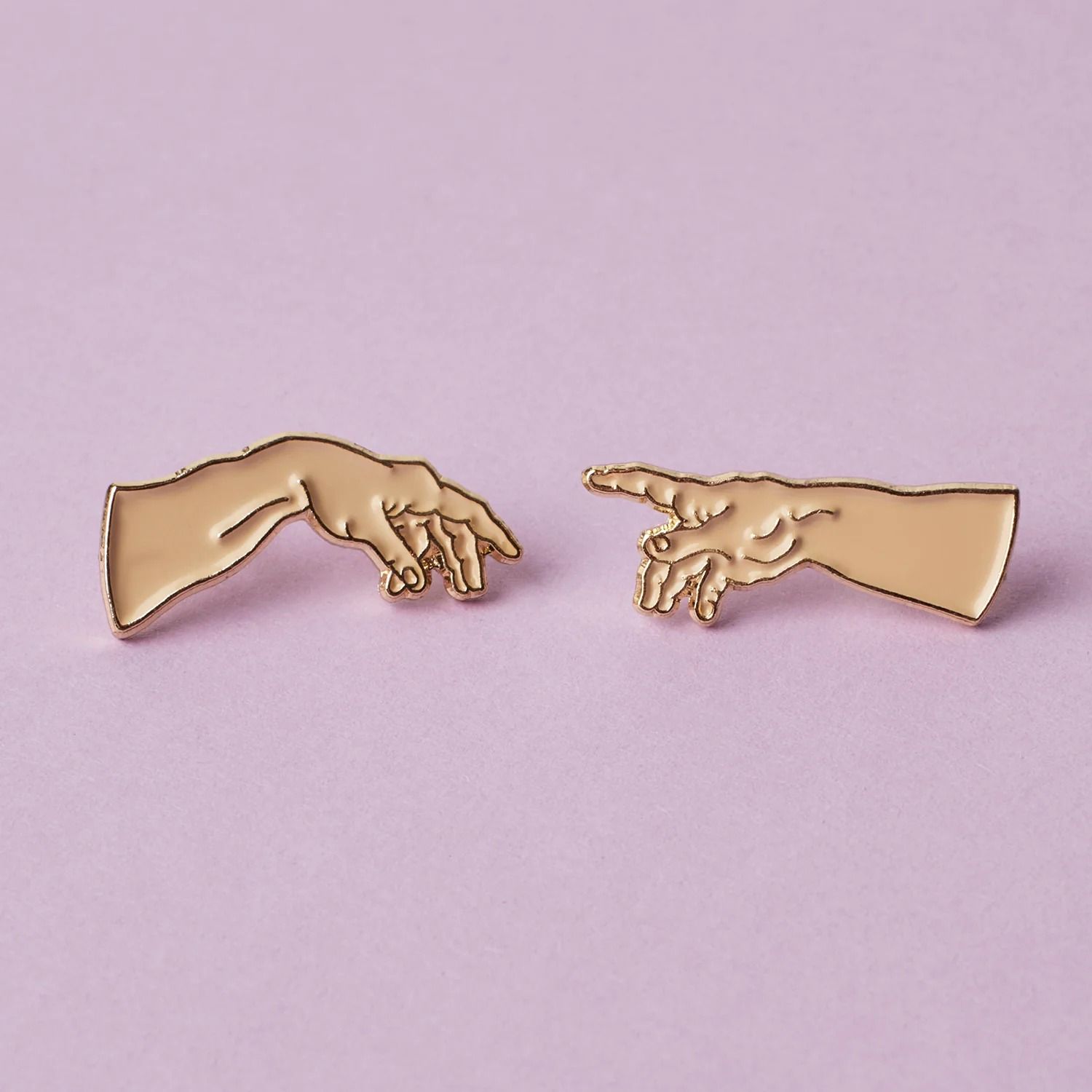 「The Creation of Adam Michelangelo」ピンズ アダムの創造/ミケランジェロ