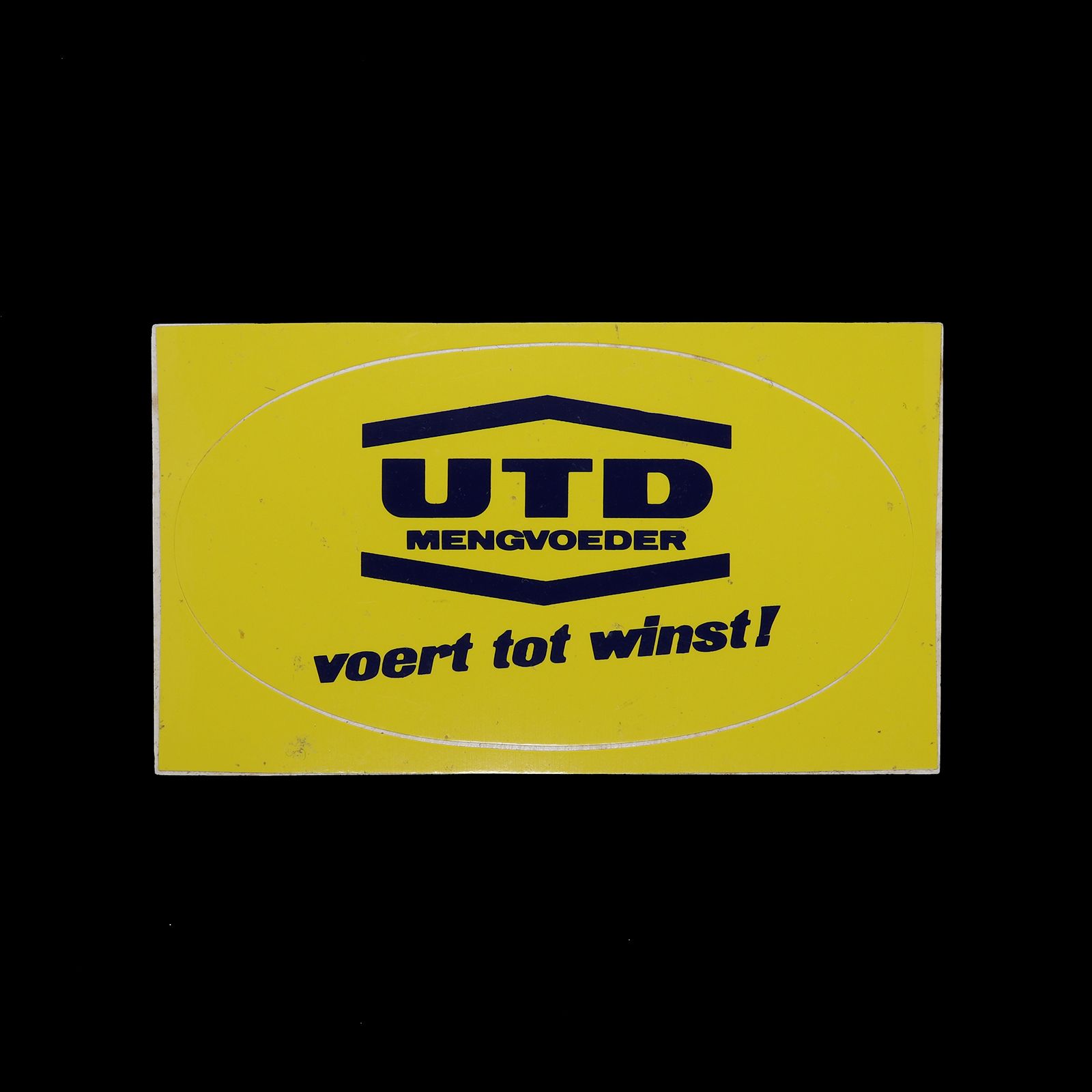 「UTD MENGVOEDER」ヴィンテージステッカー ヨーロッパ