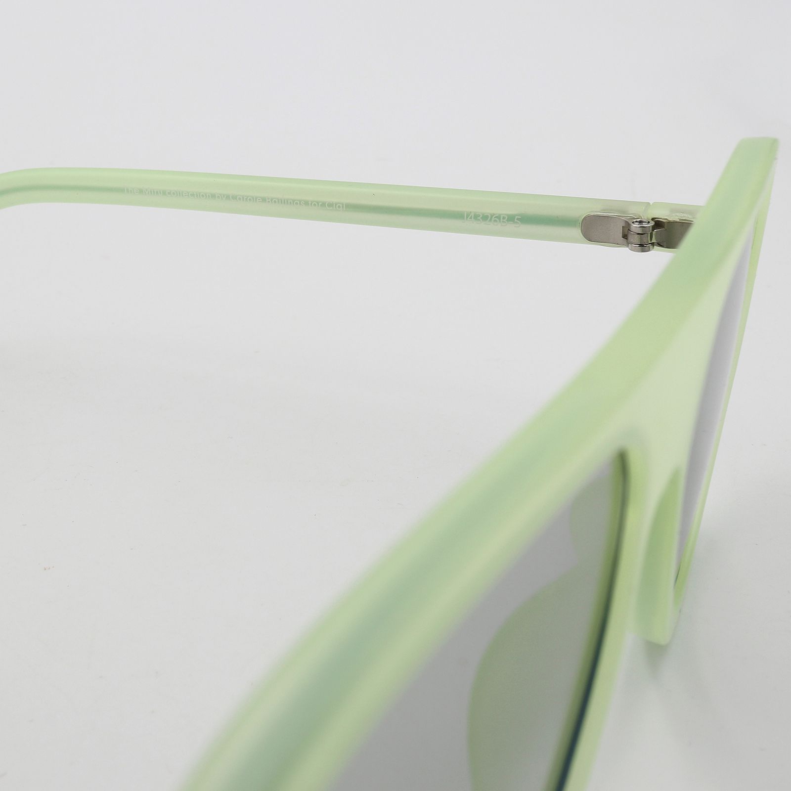 「Robyn」POLYFONIA STUDIO Session "Carole Baijings  Ciqi" Sunglasses Lime Haze x Light Gray Lens
