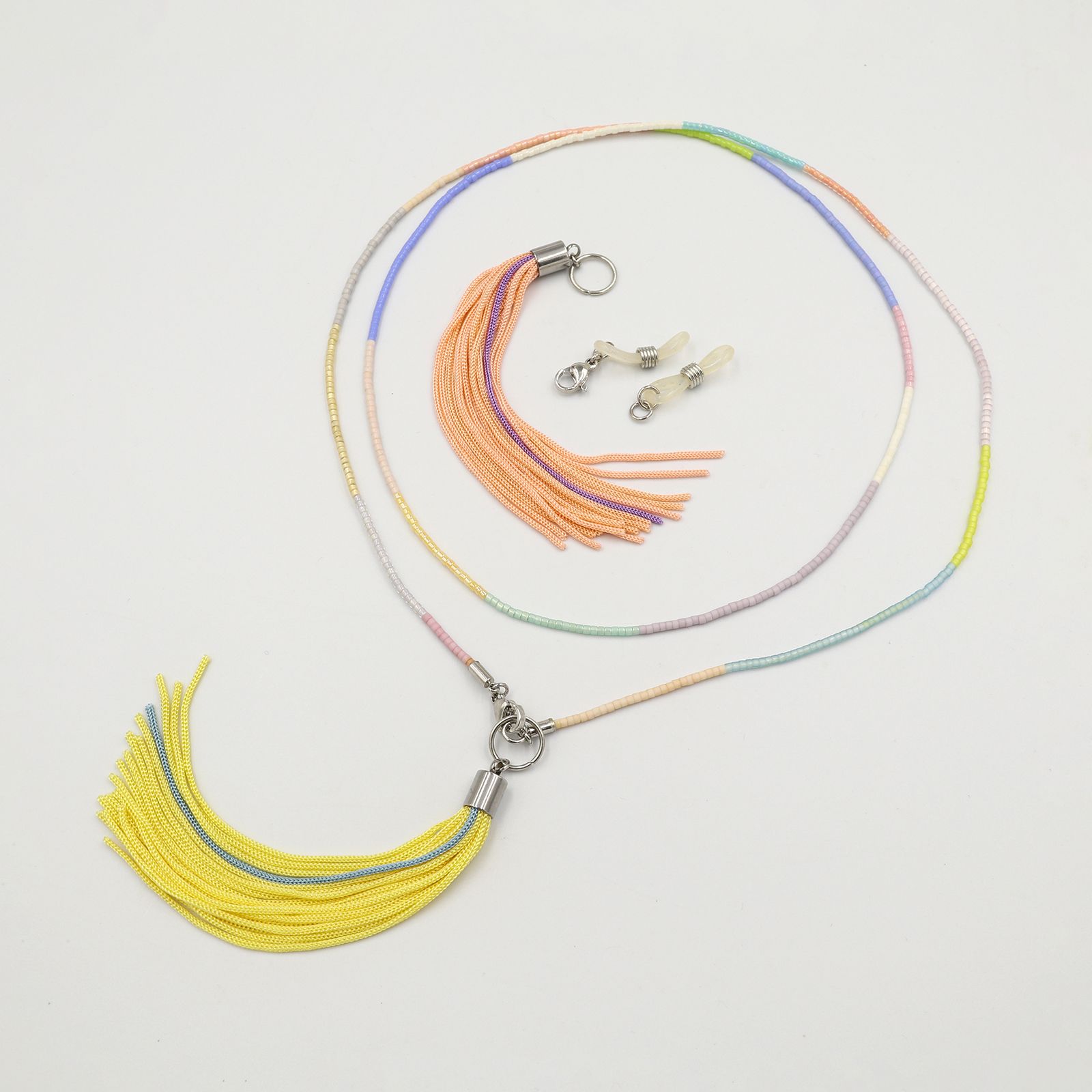 「LINE」グラスチェーン/ネックレス