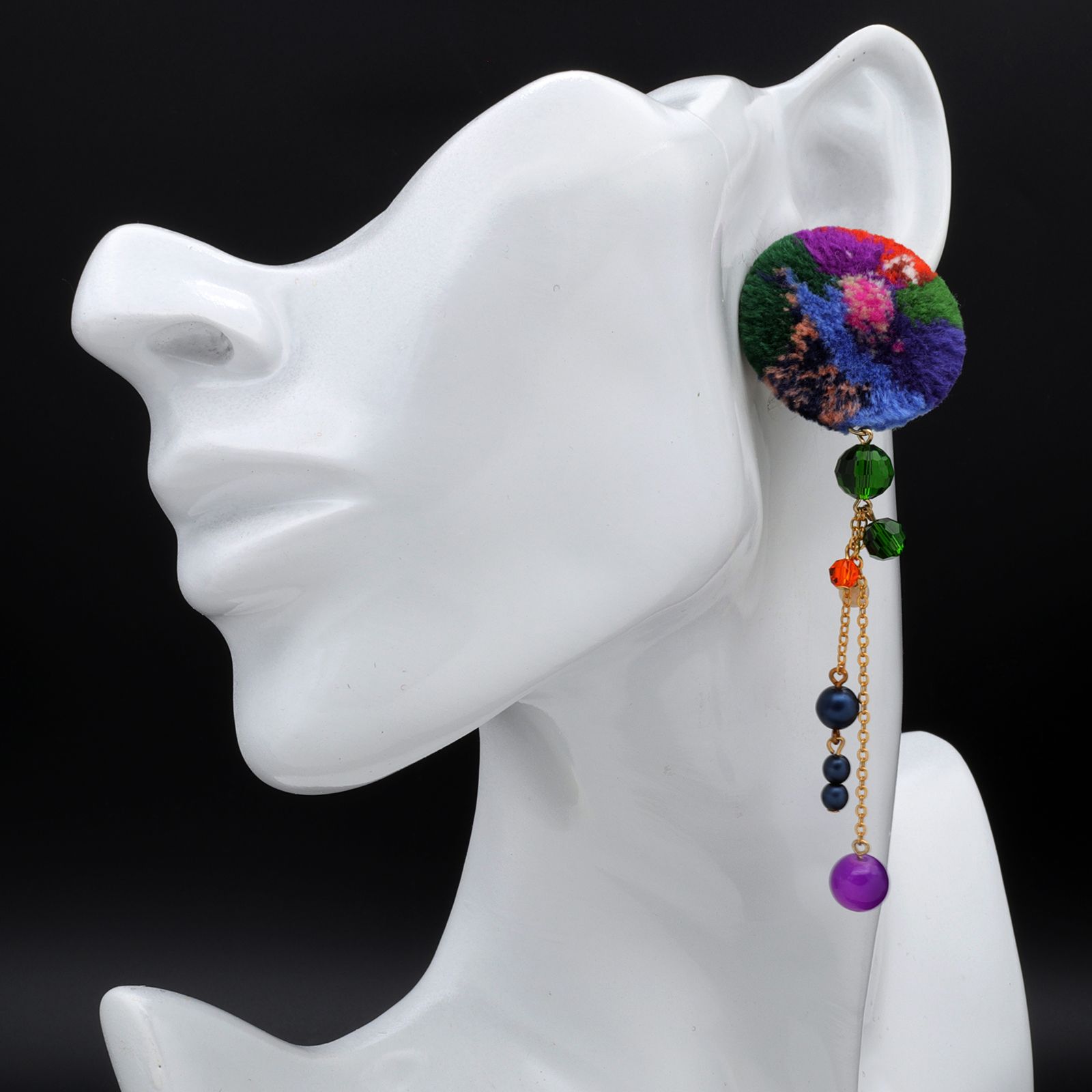 「TRIBO Beads」ピアス