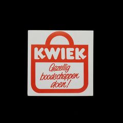 「KWIEK」ヴィンテージステッカー ヨーロッパ