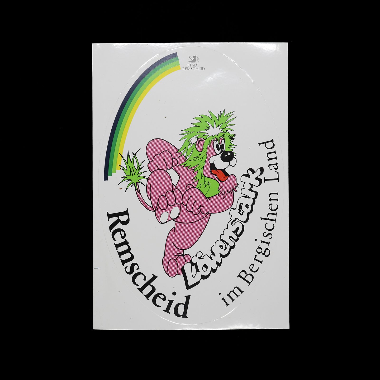 「STADT REMSCHEID」ヴィンテージステッカー ヨーロッパ