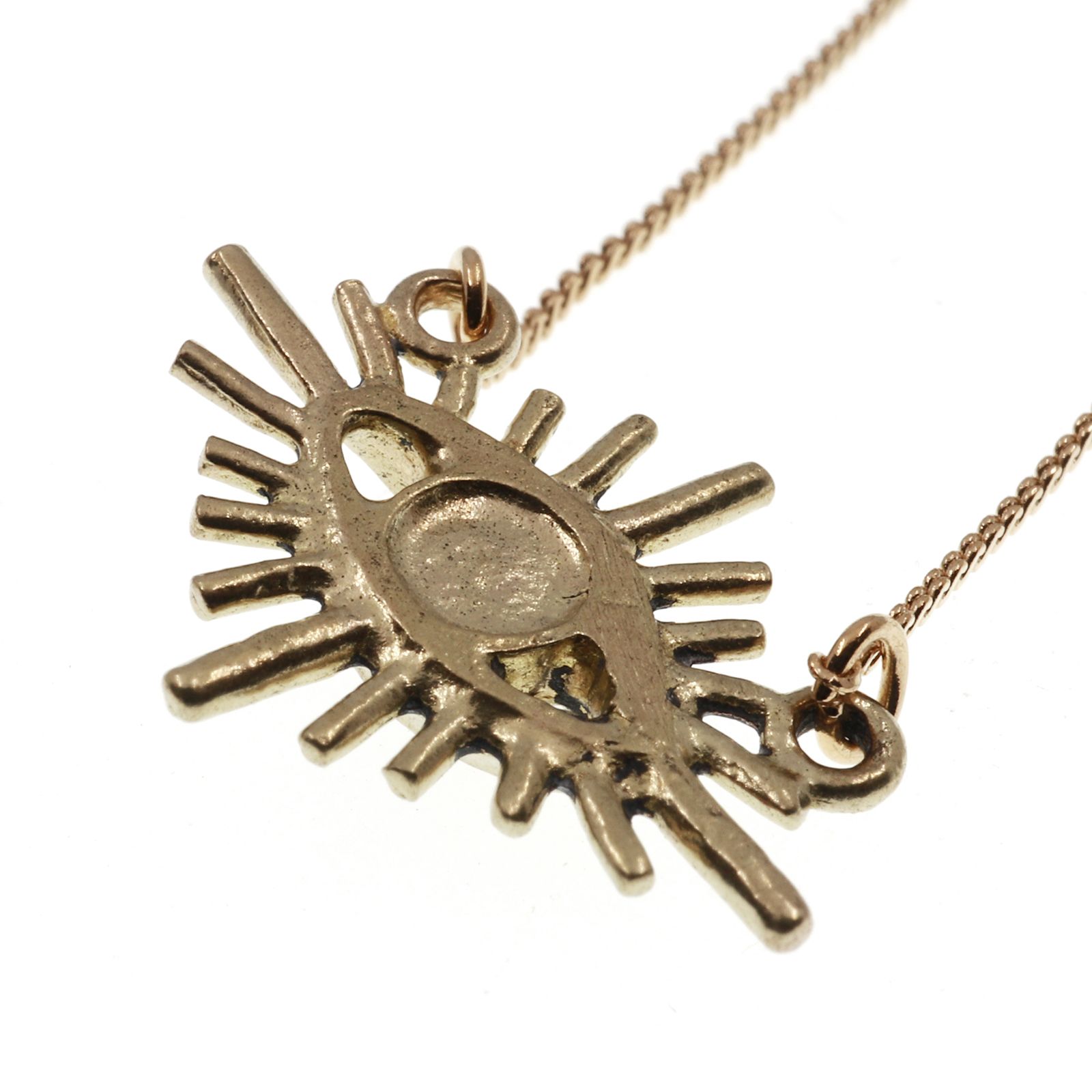 「Rock eye necklace」ネックレス アンバーアイ