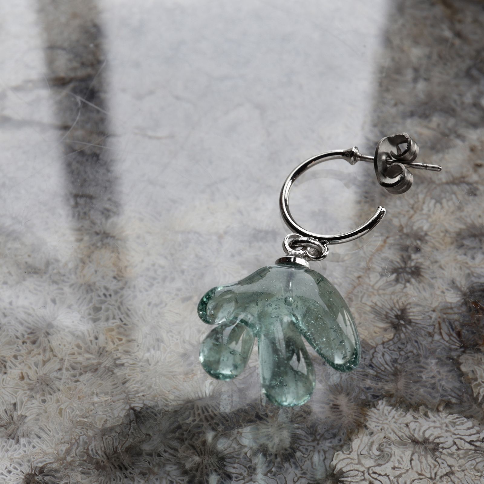 「Matisse Pierce mini」ピアス（片耳） グリーン