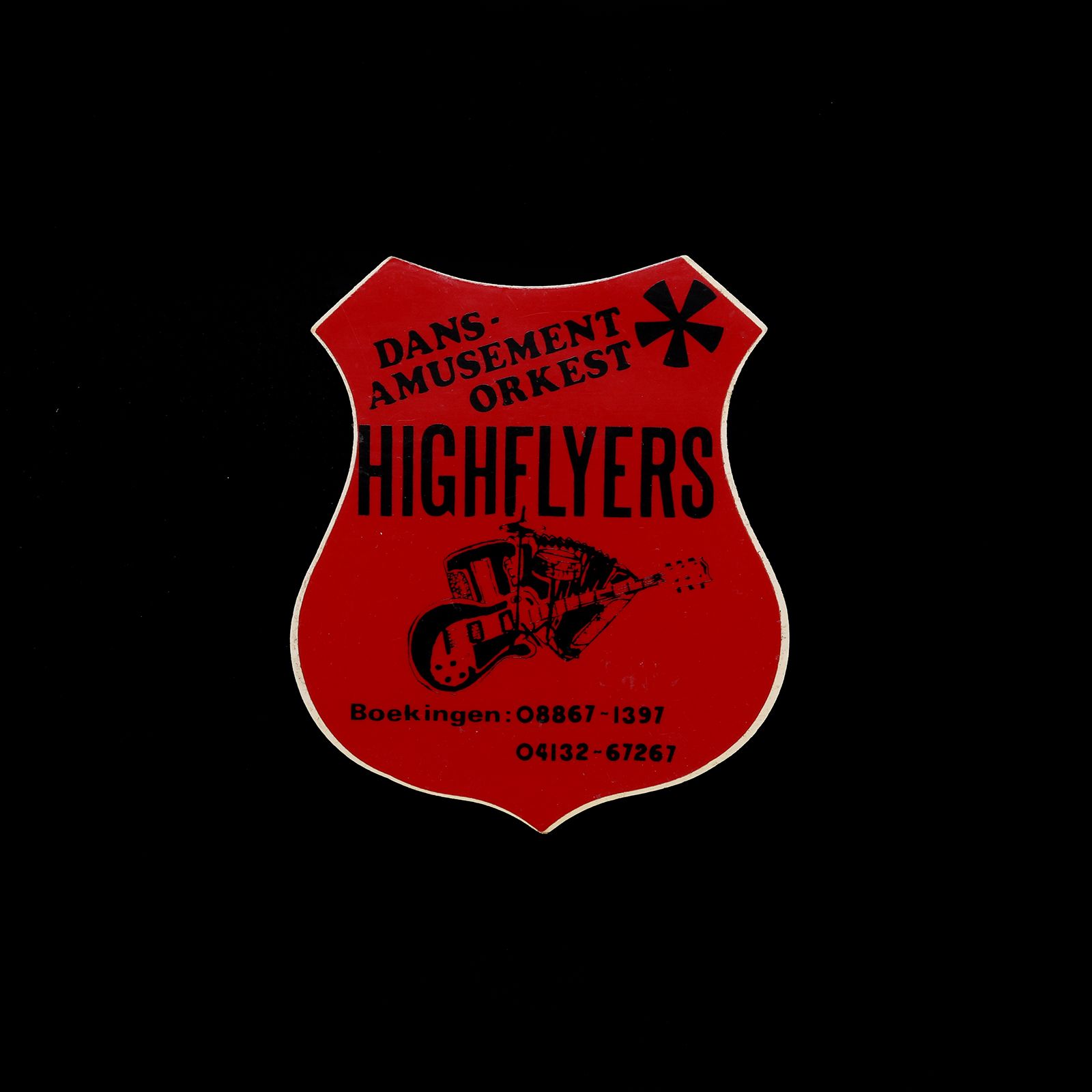 「HIGHFLYERS」ヴィンテージステッカー ヨーロッパ