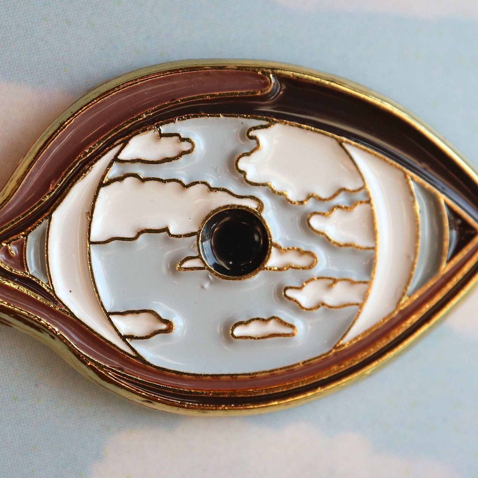 「Eye」ピンズ ルネ・マグリット