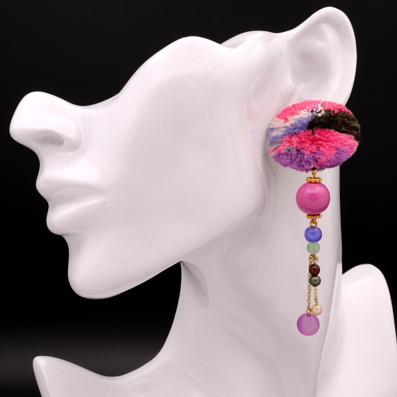 「TRIBO Beads」イヤリング