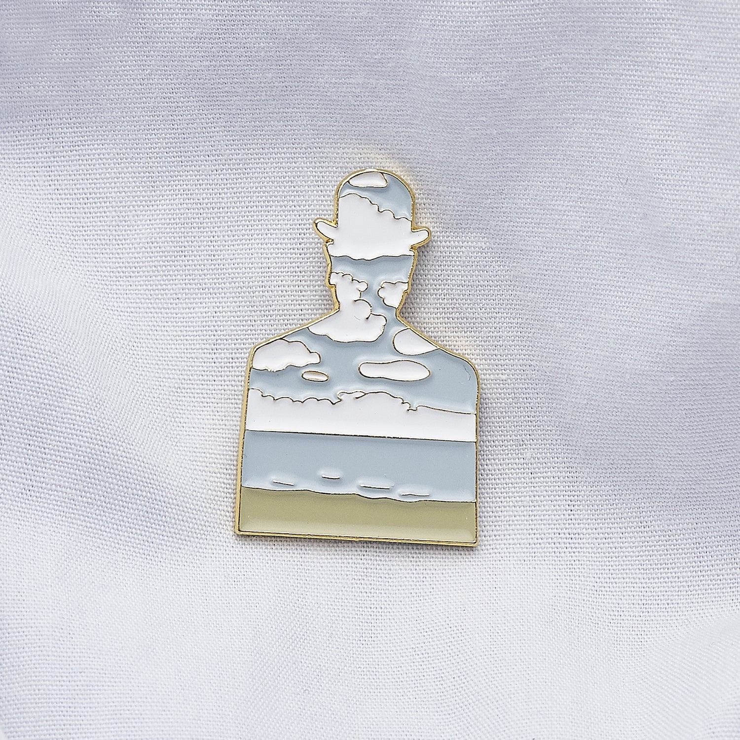 「Silhouette」ピンズ ルネ・マグリット