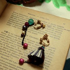 「Pamellah Asymmetry」イヤリング