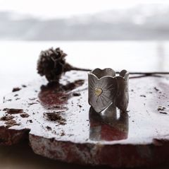 「3 Big Heart Ring」リング