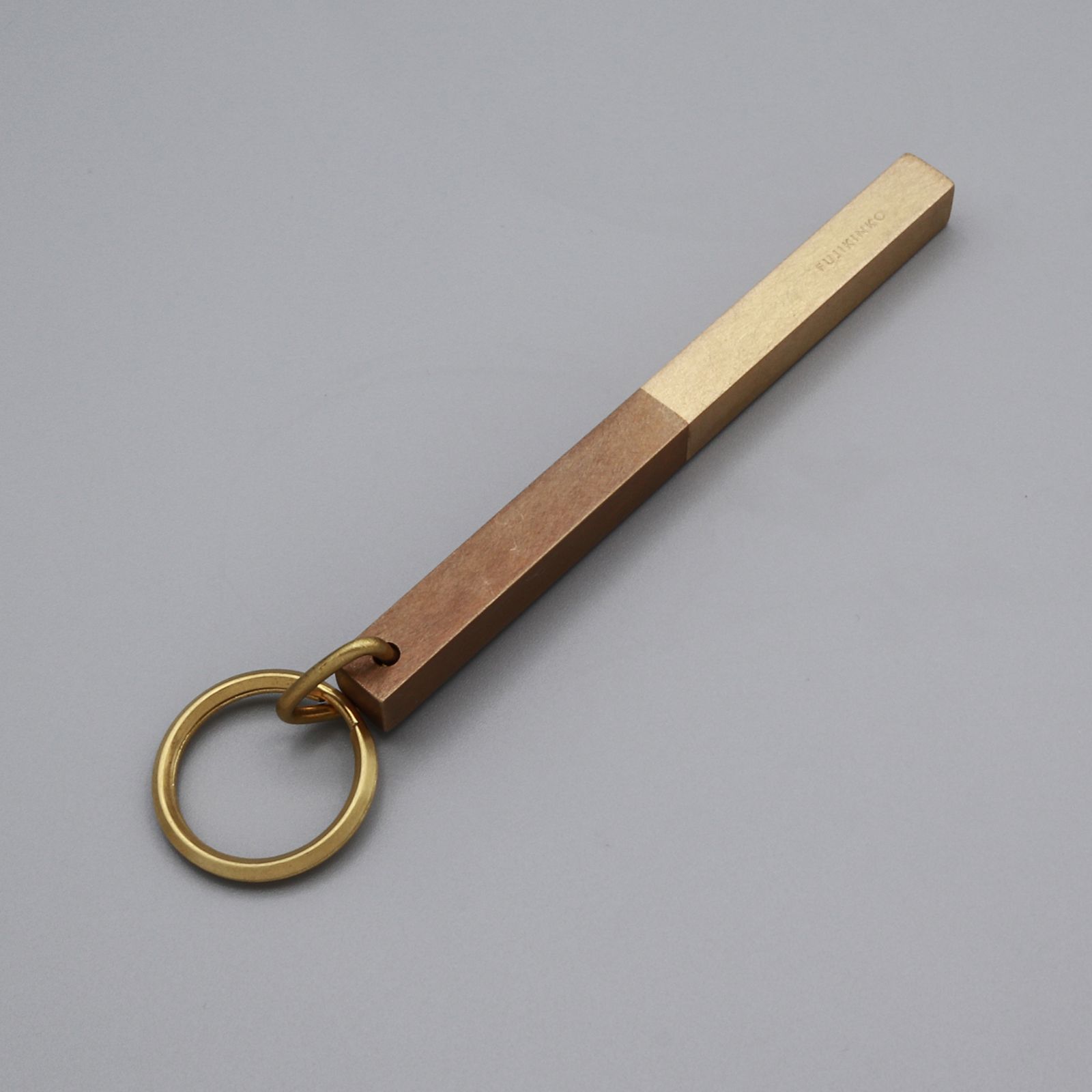「HOTEL KEY HOLDER 」キーリング ヴィンテージ×ナチュラル1/2