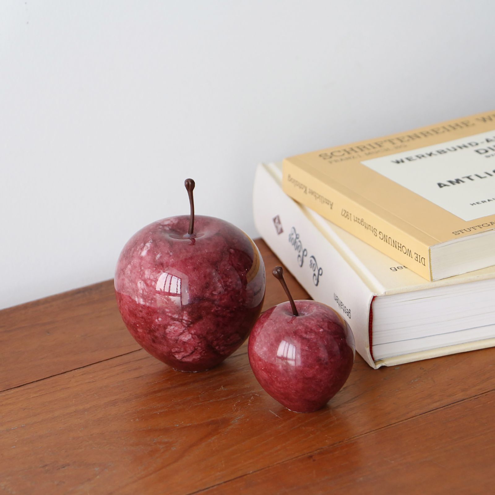 「Marble Apple Small」Red