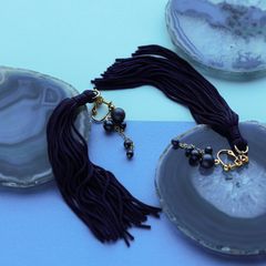 「TEO」イヤリング ブルー【collection de couleurs de sachikoism】
