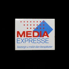 「MEDIA EXPRESSE」ヴィンテージステッカー ヨーロッパ