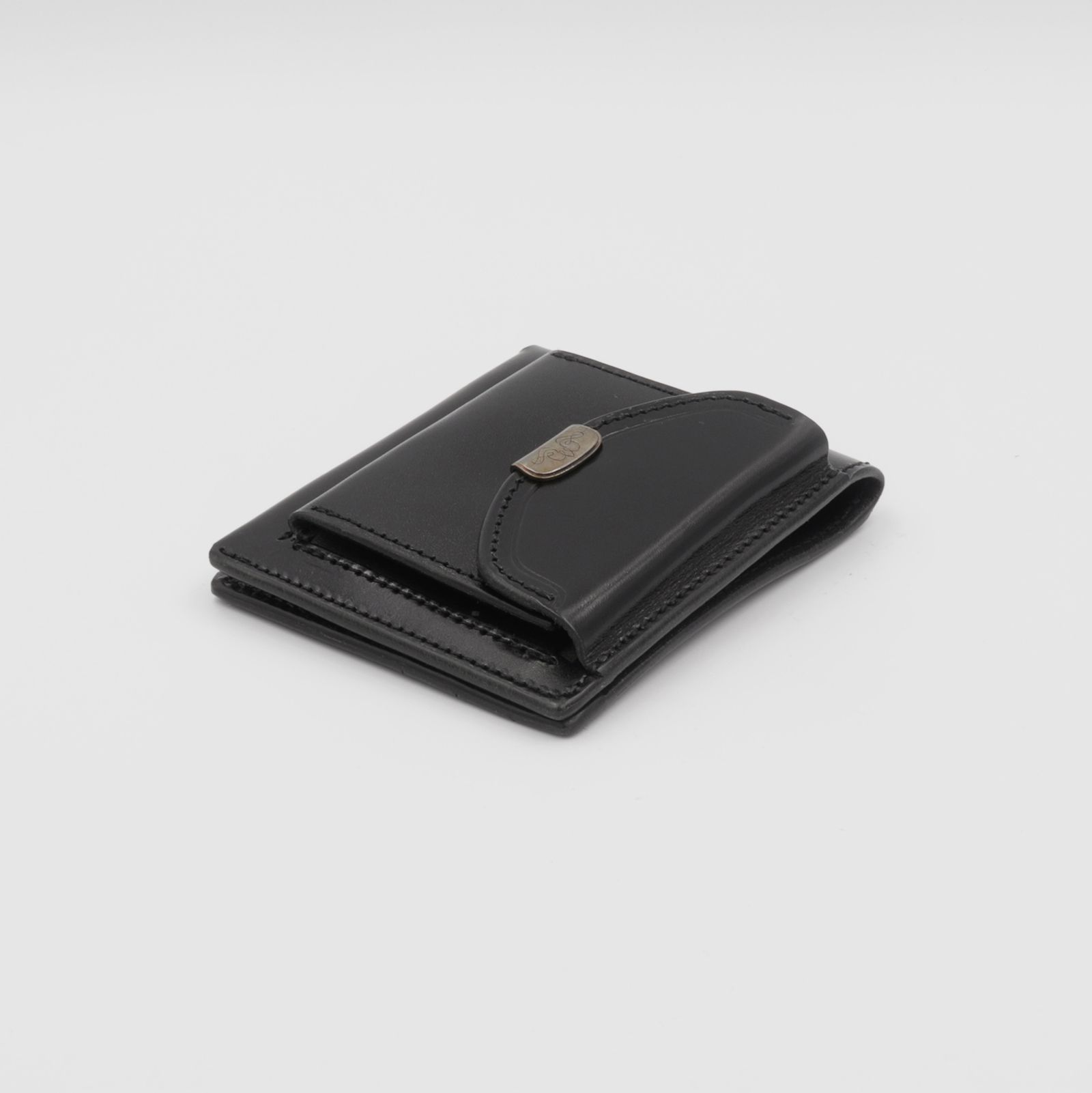 【Dual】スリムウォレット サドルプルアップ ブラック