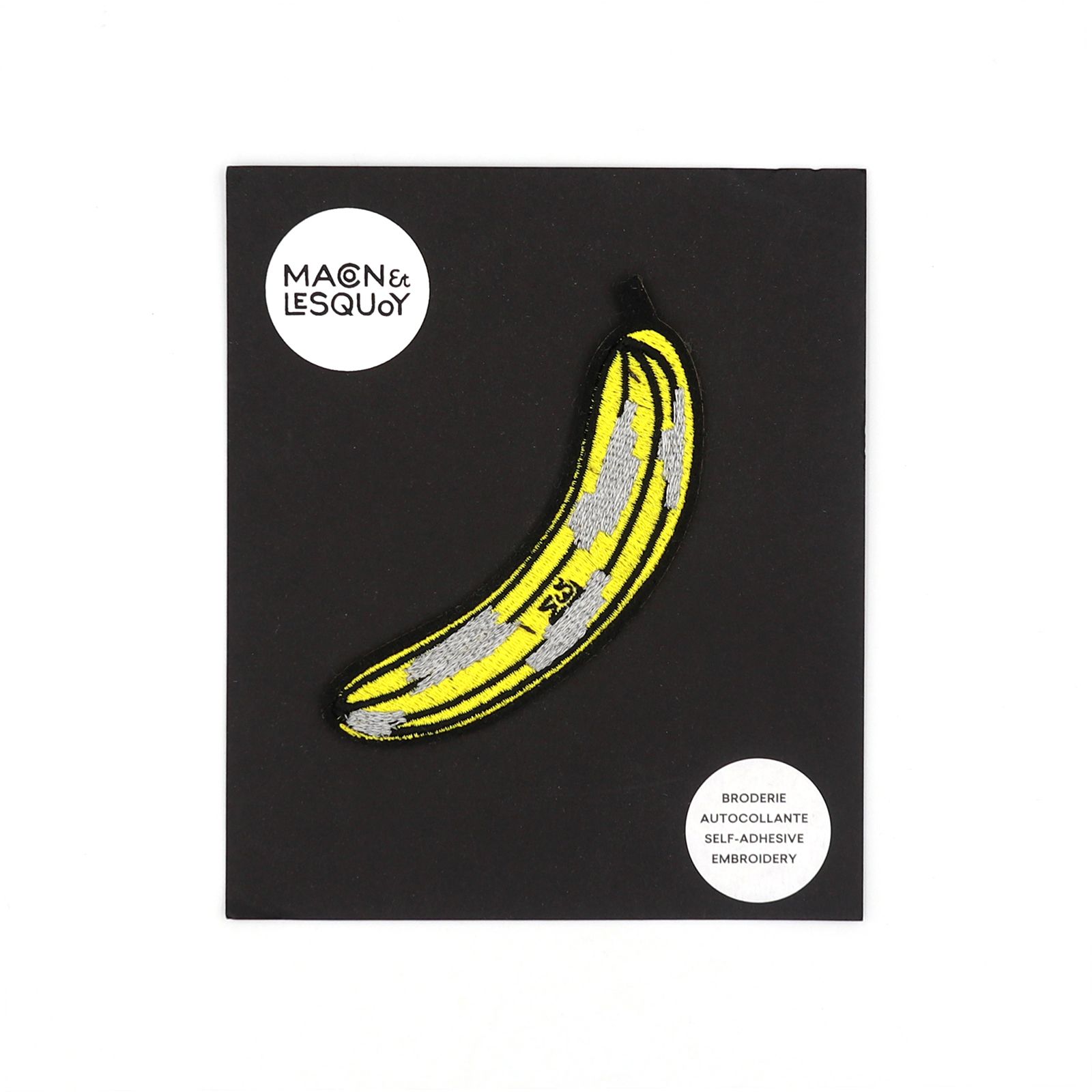 「Reflective Banana」アイロンパッチ
