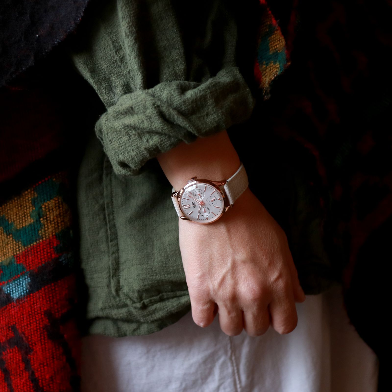 「PIMLICO」 MULTI FUNCTION WATCH 34mm メンズ