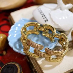 「ワイドカーブリンク」ブレスレット MONET ヨーロッパ