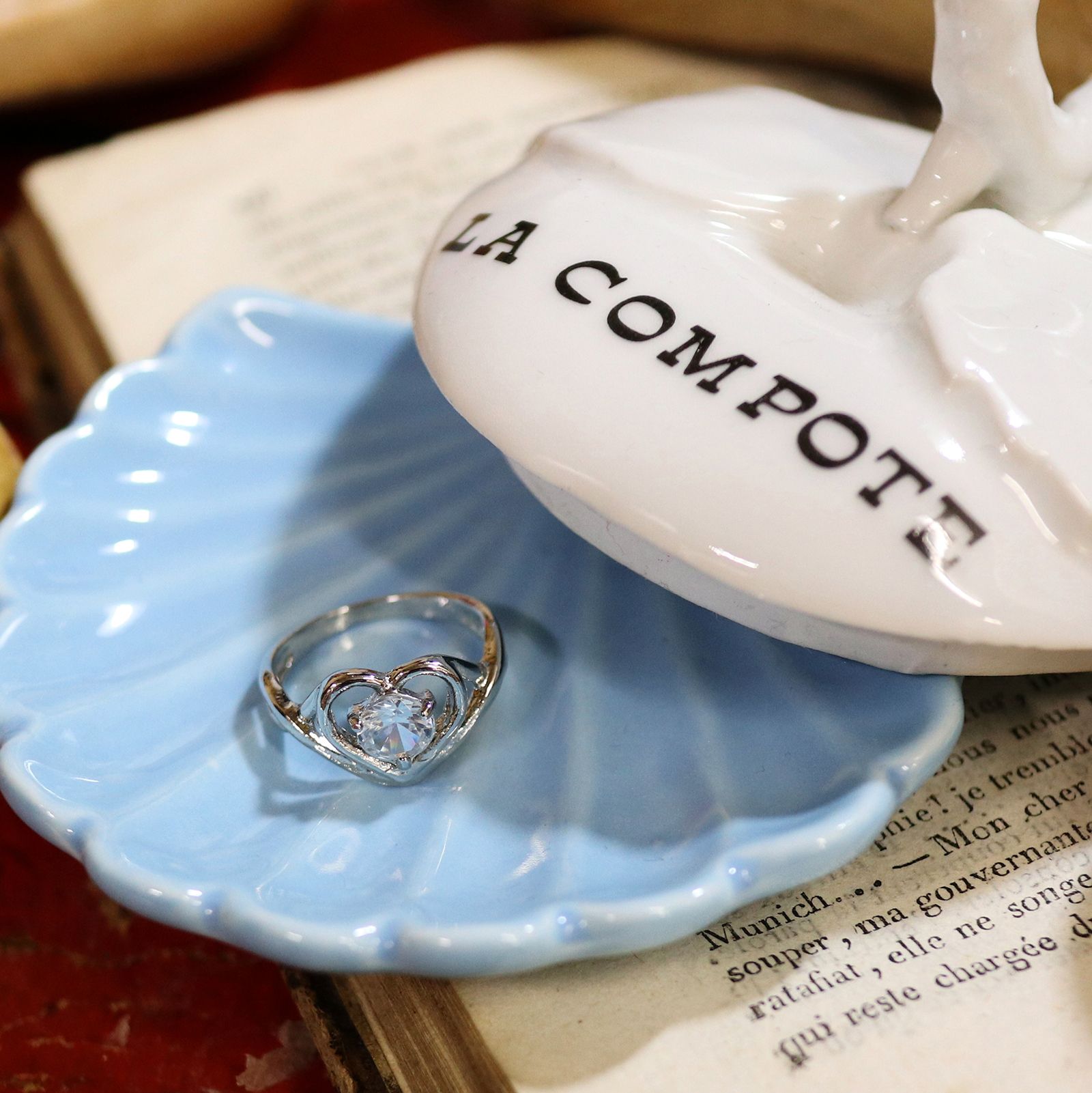 「オープンハートクラシック」デッドストックリング イギリス