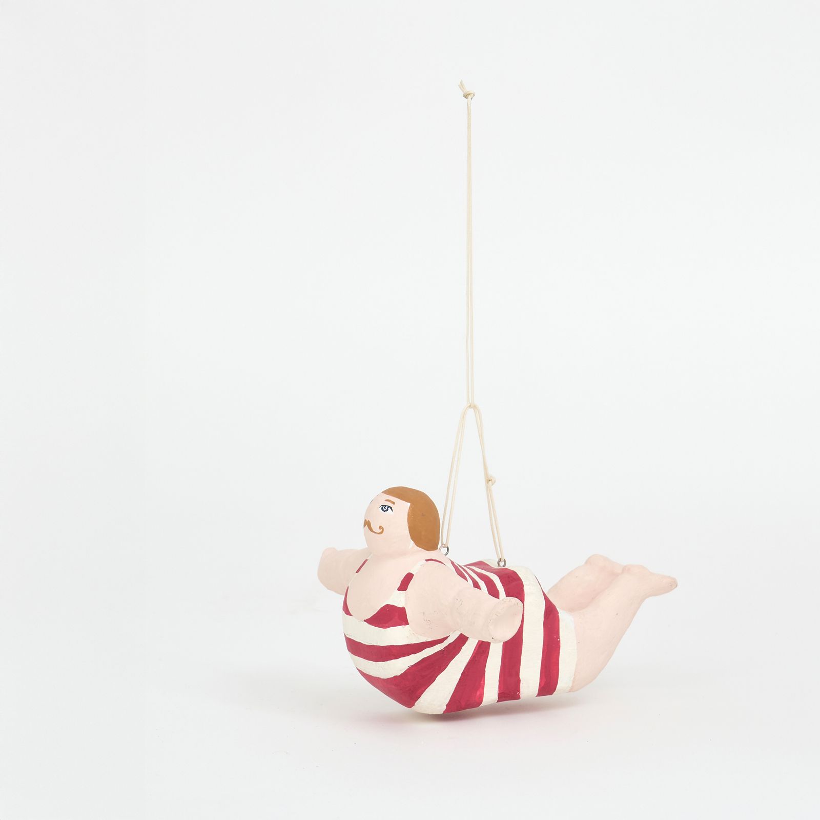 PAPIER MACHE LITTLE HANGING DIVER STRIPE 【BATELA】