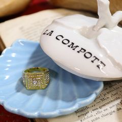 「スクエアピラミッド」デッドストックリング イギリス