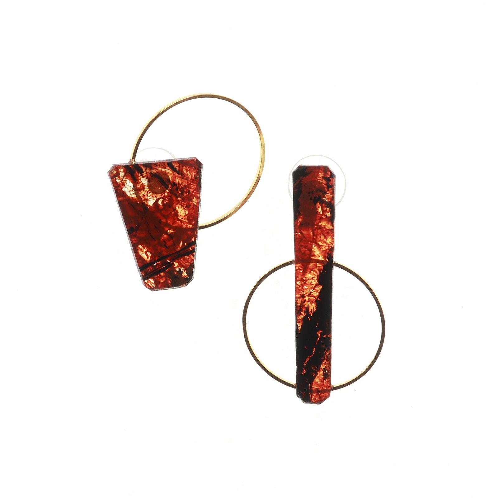 「Tortoiseshell2 Libra」ピアス