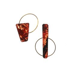 「Tortoiseshell2 Libra」ピアス