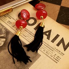 「キャンディタッセル」イヤリング フランス