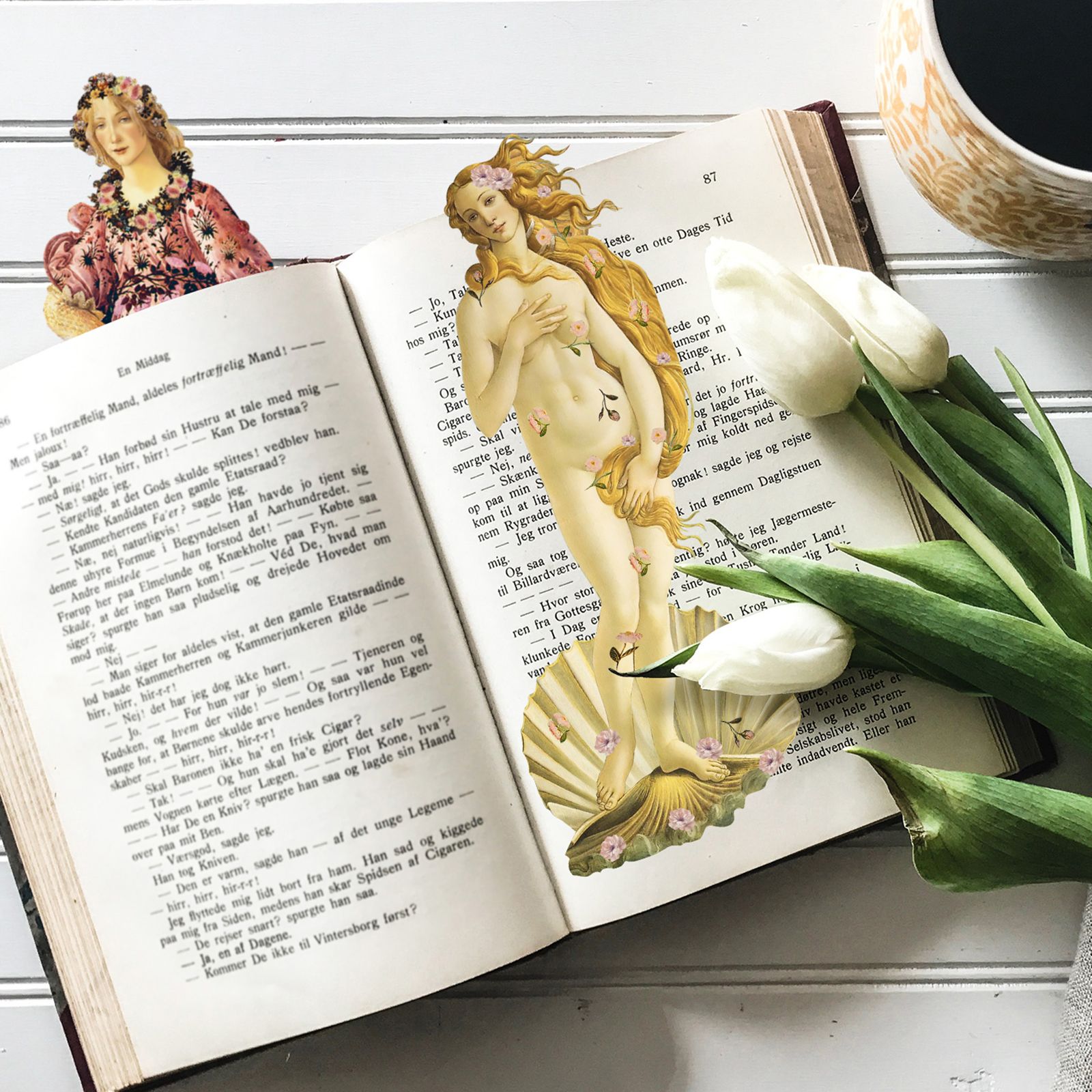 「5 BOOKMARKS "Botticelli"」ブックマーク MON PETIT ART フランス