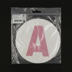 フランス 初心者マーク「A｝ 裏貼りステッカー 自動車