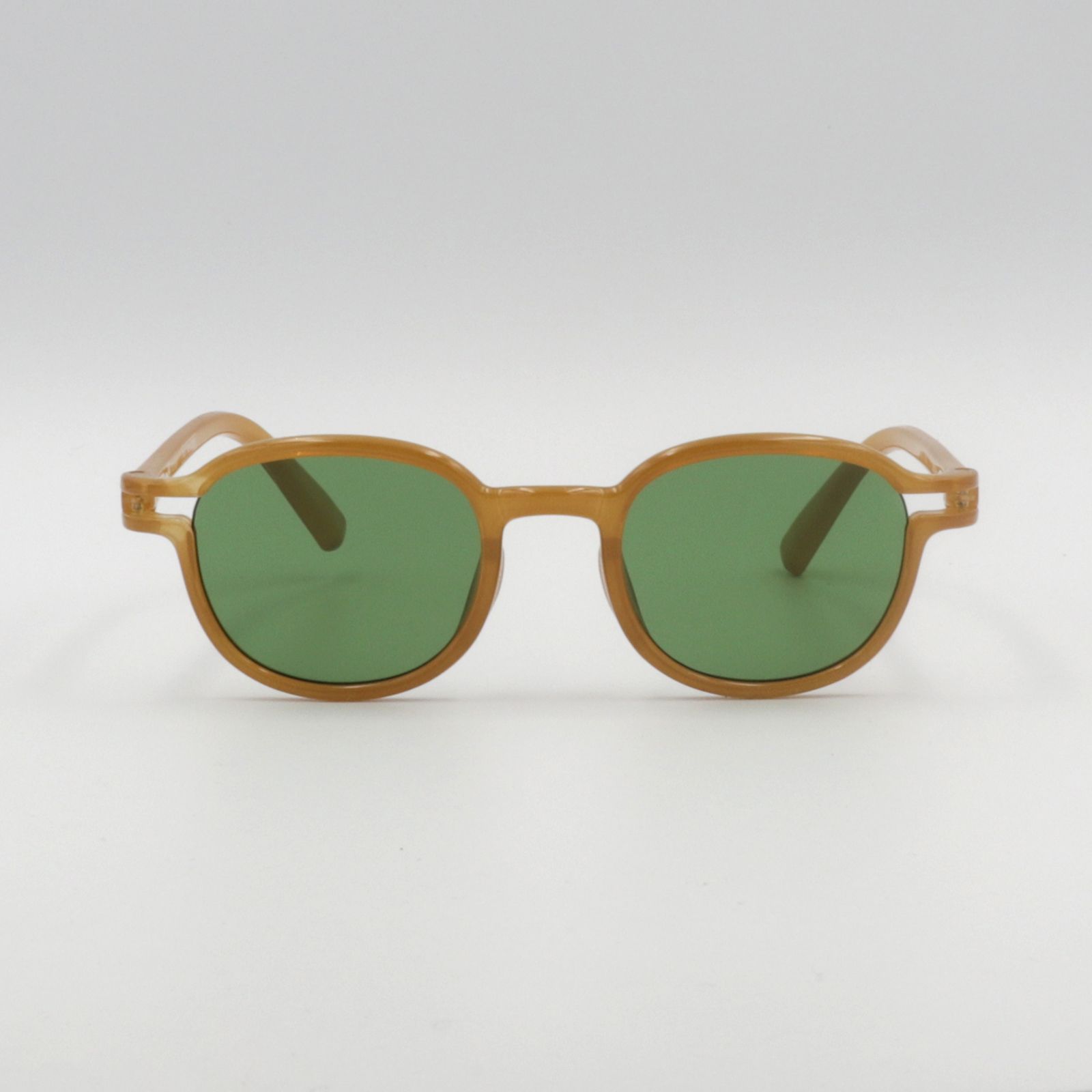 「HEIN」 POLYFONIA STUDIO Session "PIET HEIN EEK × Ciqi" Sunglasses CAMEL×Green Lens