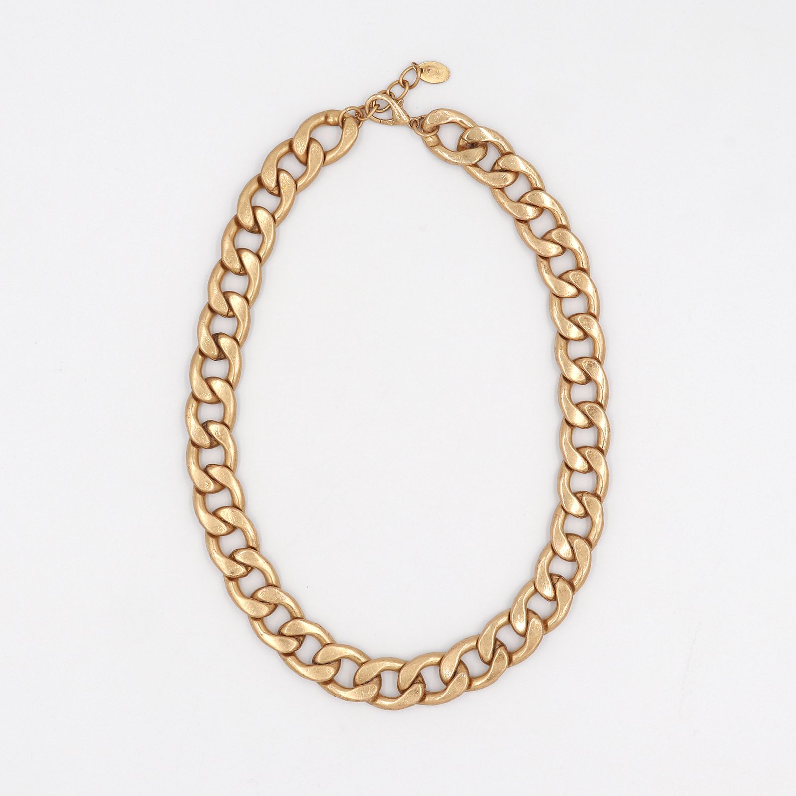 「チャンキーゴールドチェーン」ネックレス フランス