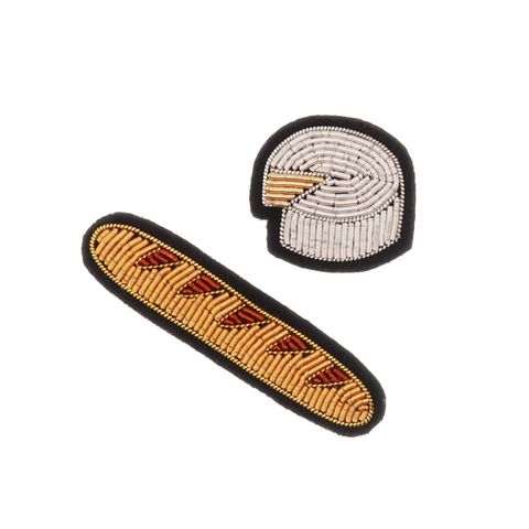 「Baguette+Camembert」ブローチ
