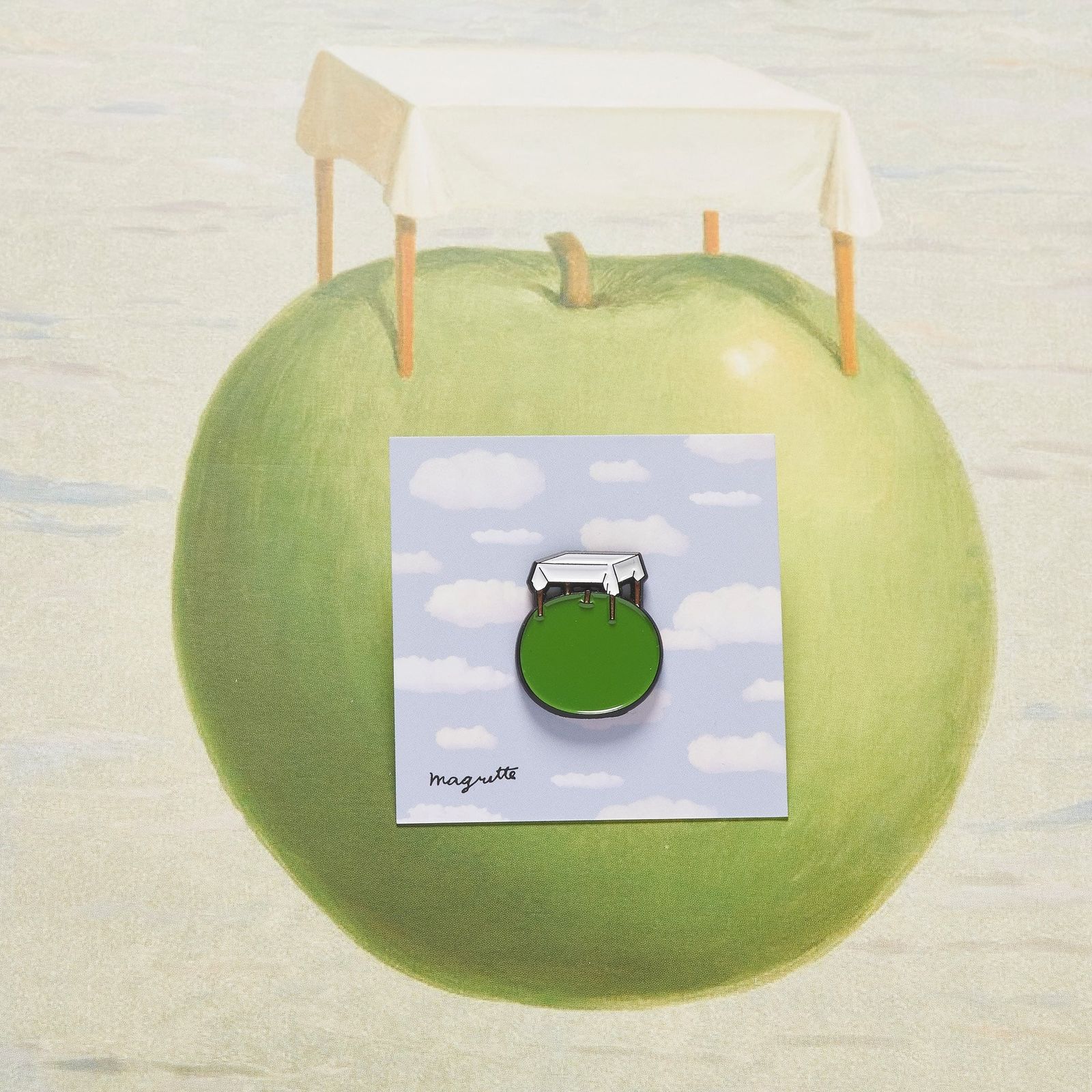 「Table」ピンズ ルネ・マグリット