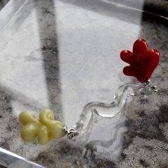 「Matisse Pierce Long」ピアス（片耳） レッド×イエロー2