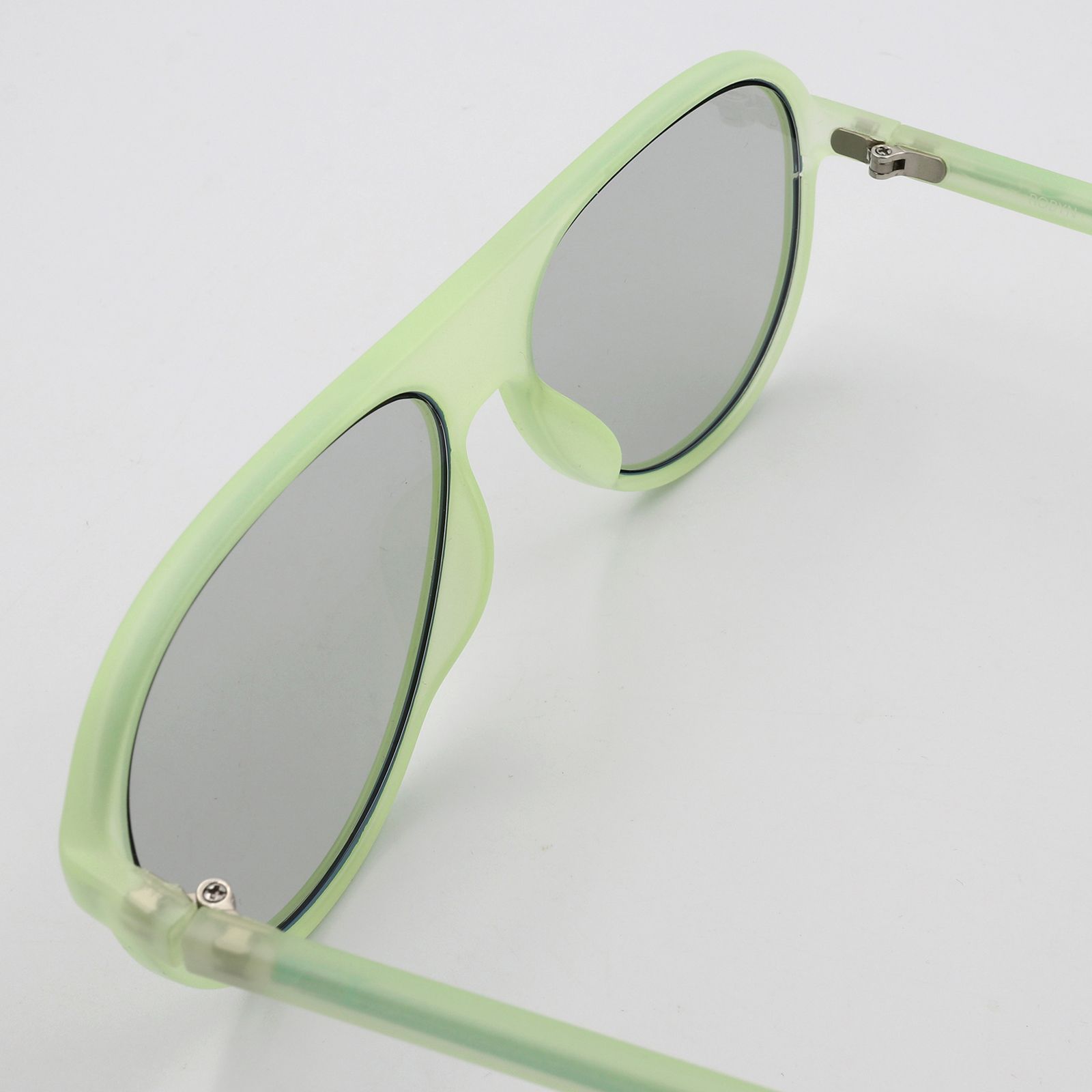 「Robyn」POLYFONIA STUDIO Session "Carole Baijings  Ciqi" Sunglasses Lime Haze x Light Gray Lens