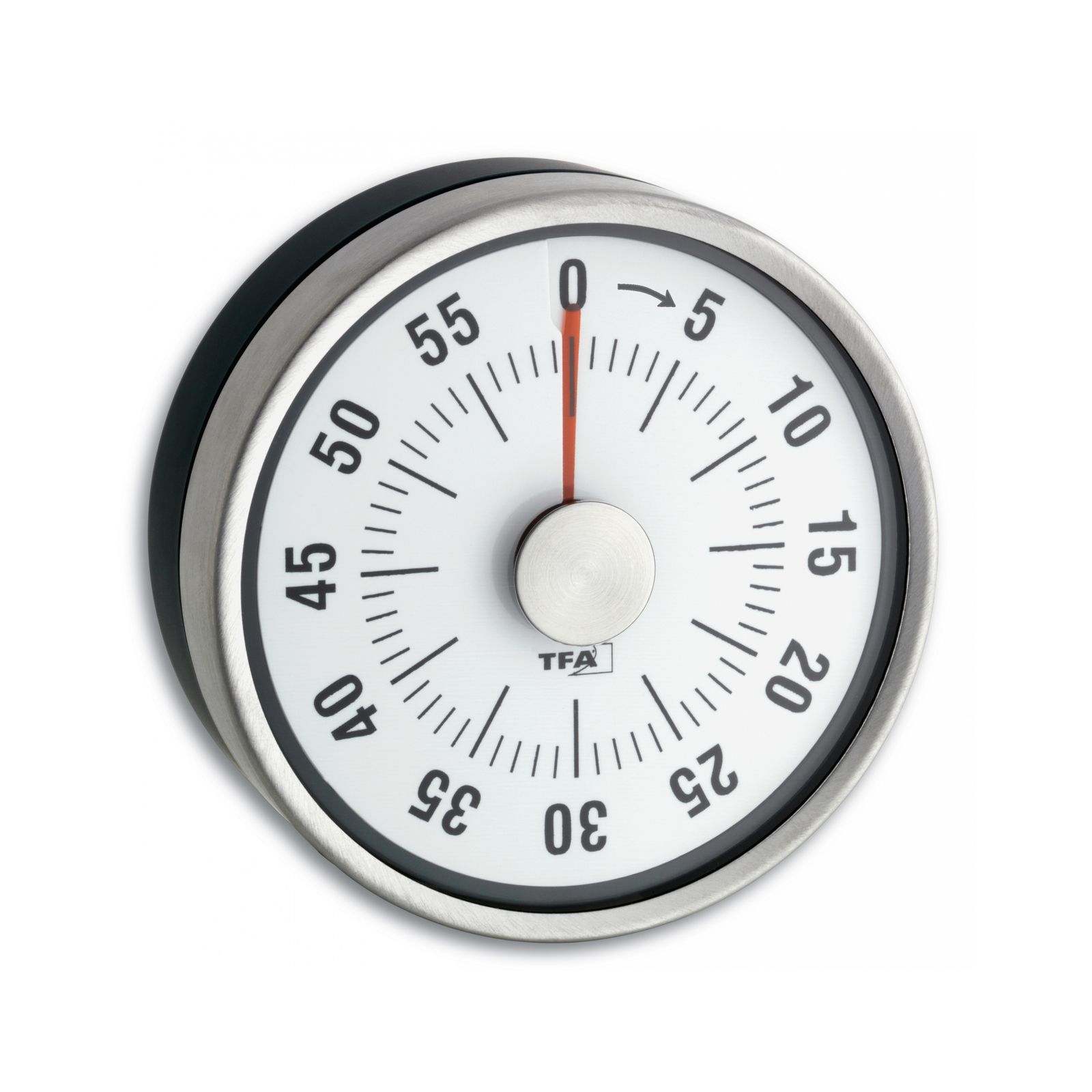 「Analogue kitchen timer PUCK」キッチンタイマー CHARCOAL TFA ドイツ