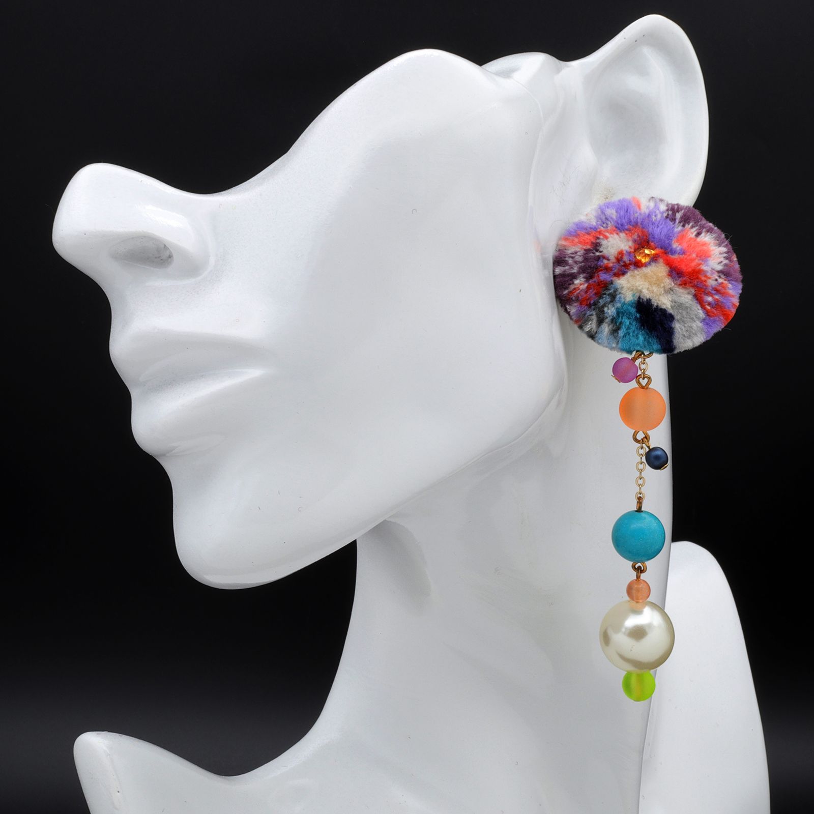 「TRIBO Beads」イヤリング