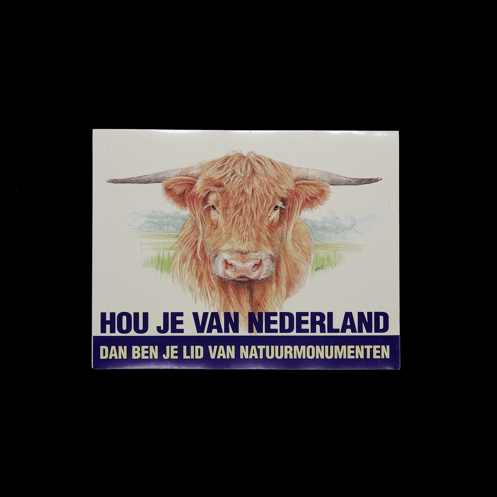 「HOU JE VAN NEDERLAND」ヴィンテージステッカー ヨーロッパ