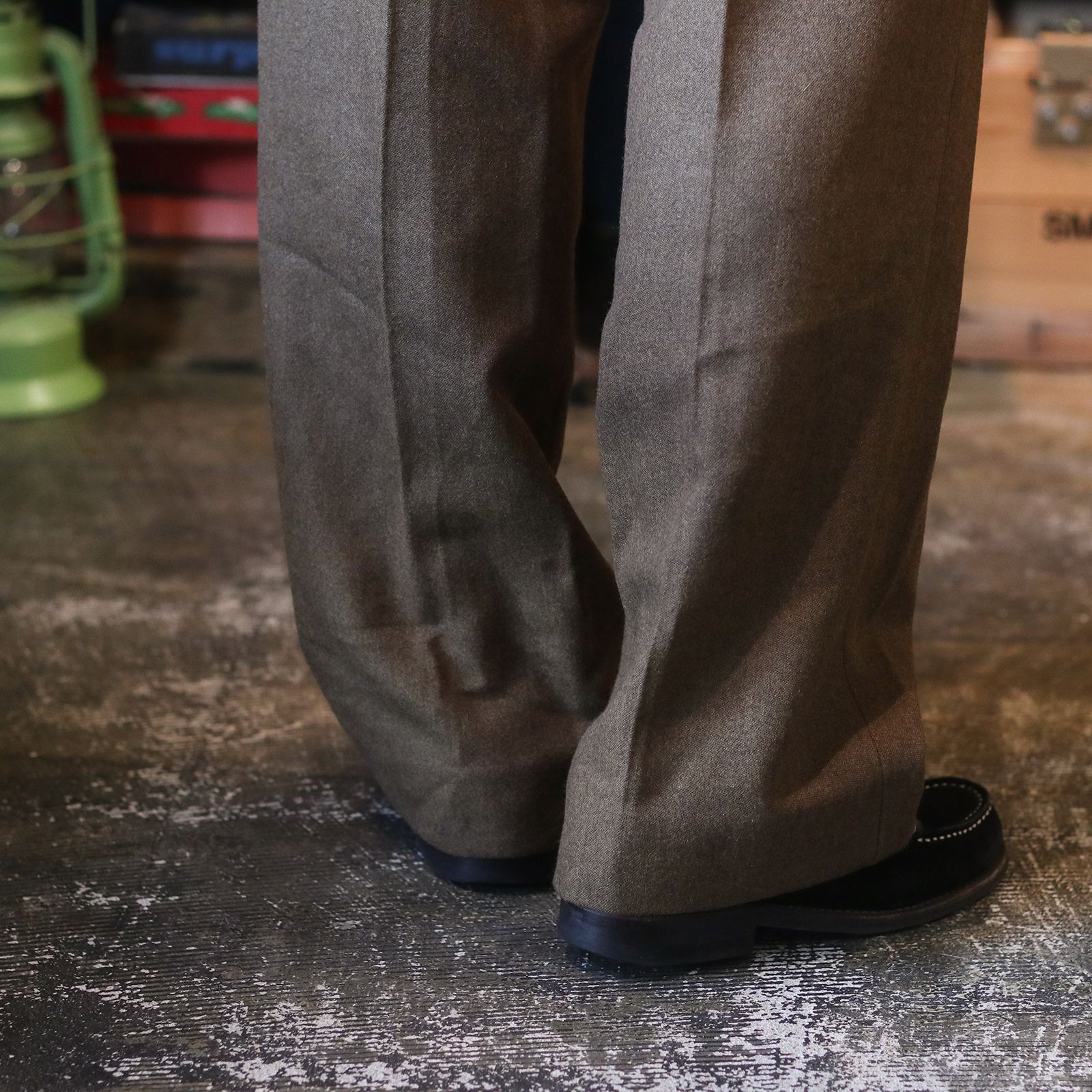 「BRITISH ARMY ALL RANKS No.2 DRESS WOOL TROUSERS」ユーズド イギリス 1990-2000s