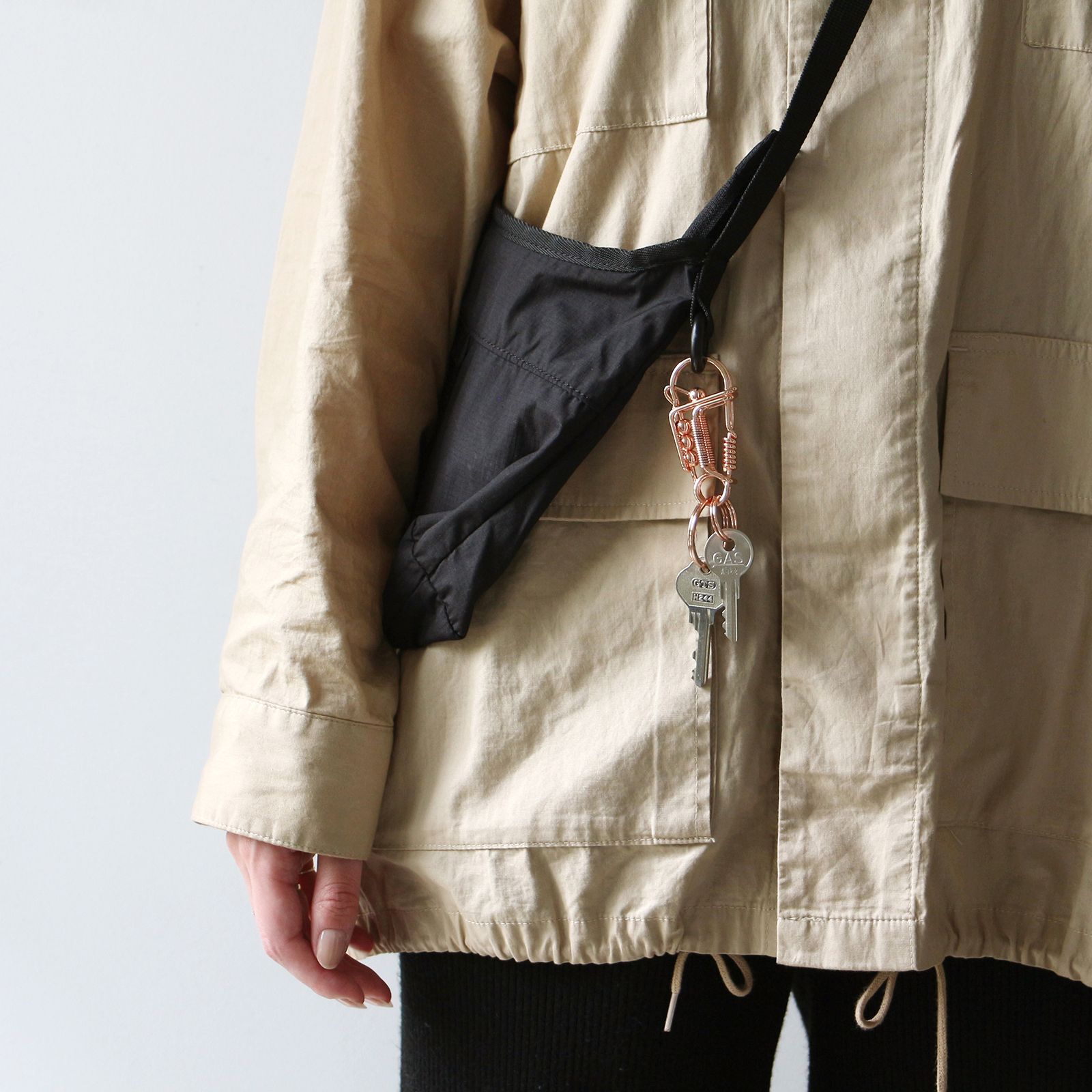 Metal Wire Carabiner コッパー