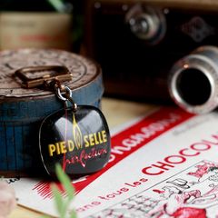 PIED SELLE "Perfection" オーブン サンクリストファー 交通安全お守り ブルボンキー