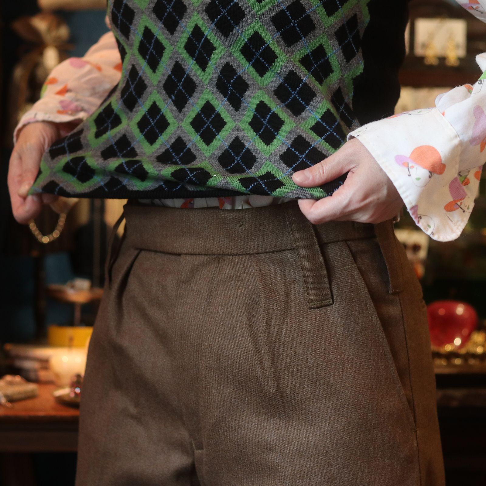 「BRITISH ARMY ALL RANKS No.2 DRESS WOOL TROUSERS」ユーズド イギリス 1990-2000s
