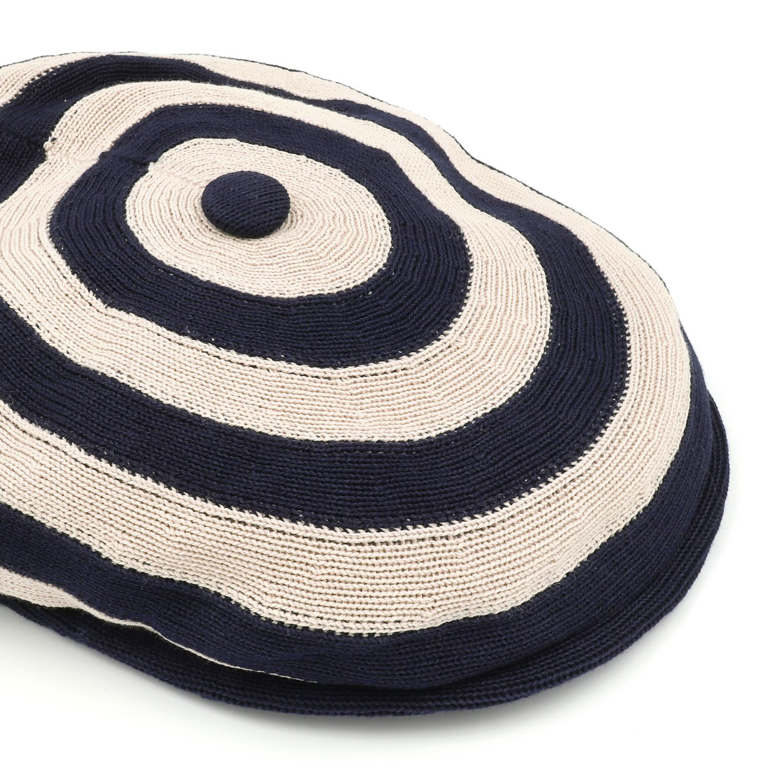 「CENITZ Corde/Blue」コットンバスクベレー